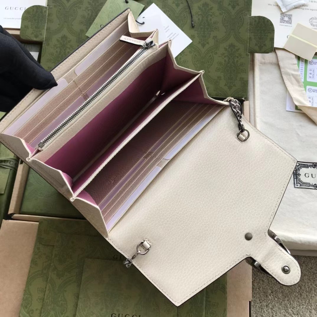 Gucci Dionysus Mini Leather Chain Bag(20-13.5-4CM) - DopestKickz