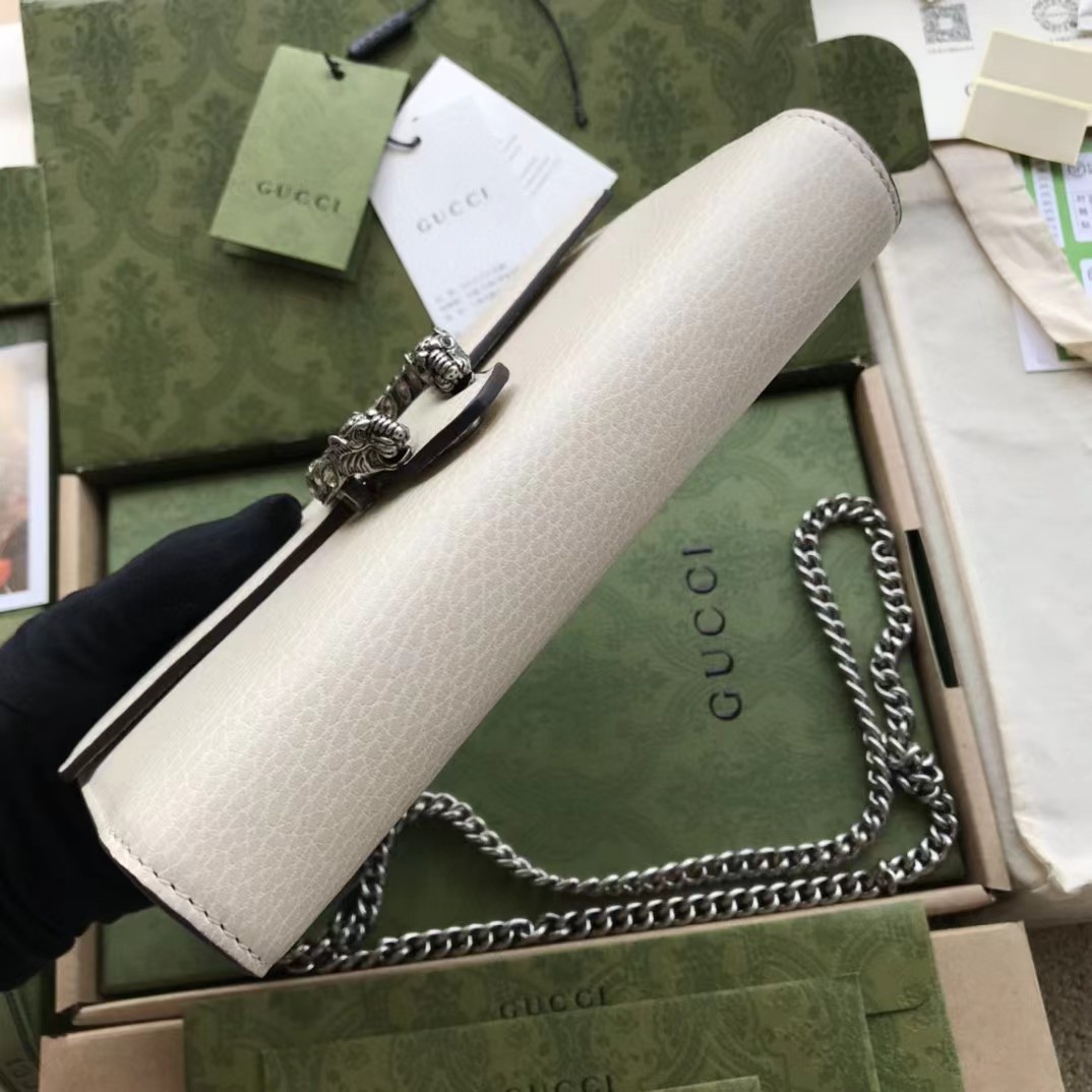 Gucci Dionysus Mini Leather Chain Bag(20-13.5-4CM) - DopestKickz