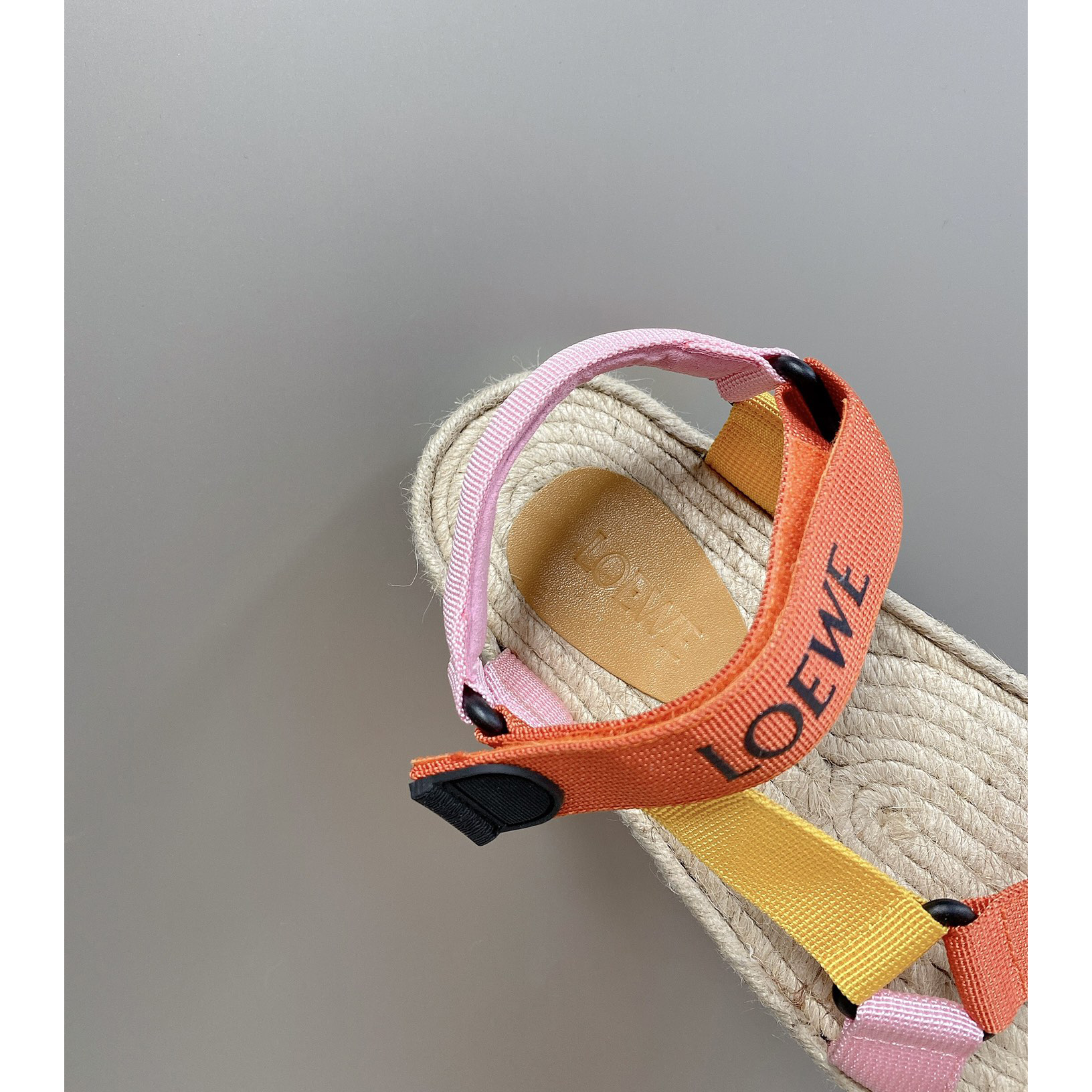 Loewe Strappy Espadrille In Nylon - DopestKickz