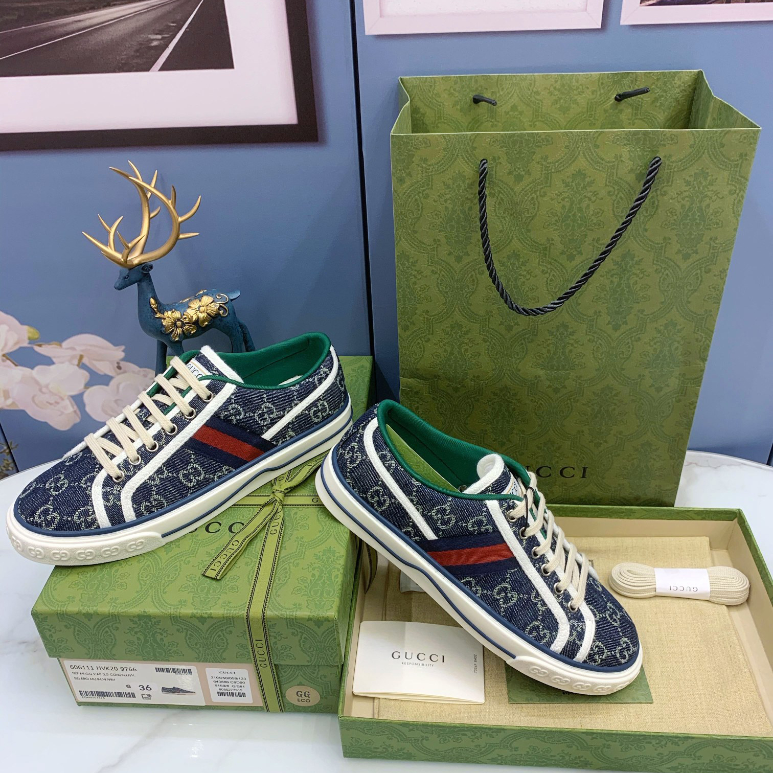 Gucci Tennis 1977 Sneaker - DopestKickz