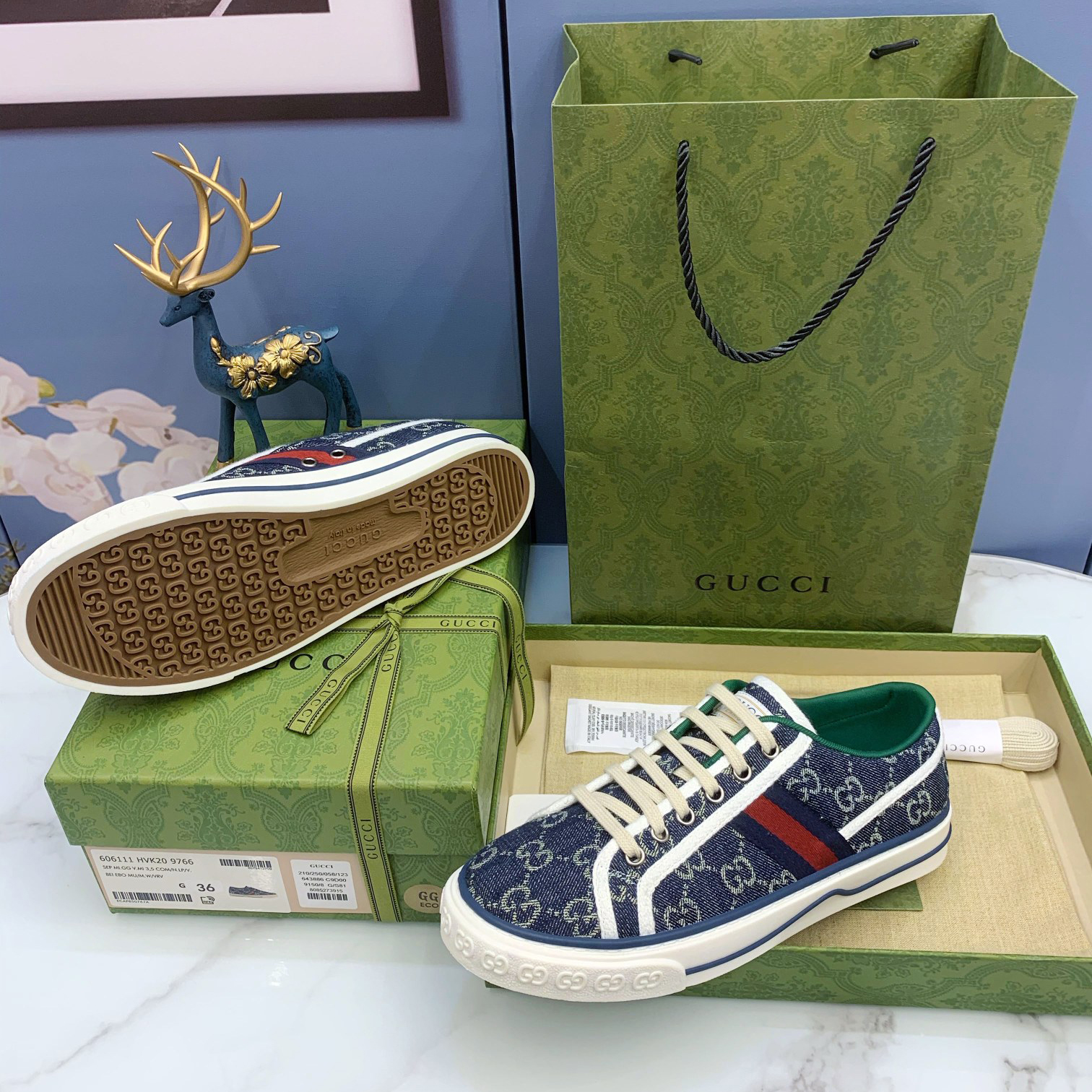 Gucci Tennis 1977 Sneaker - DopestKickz
