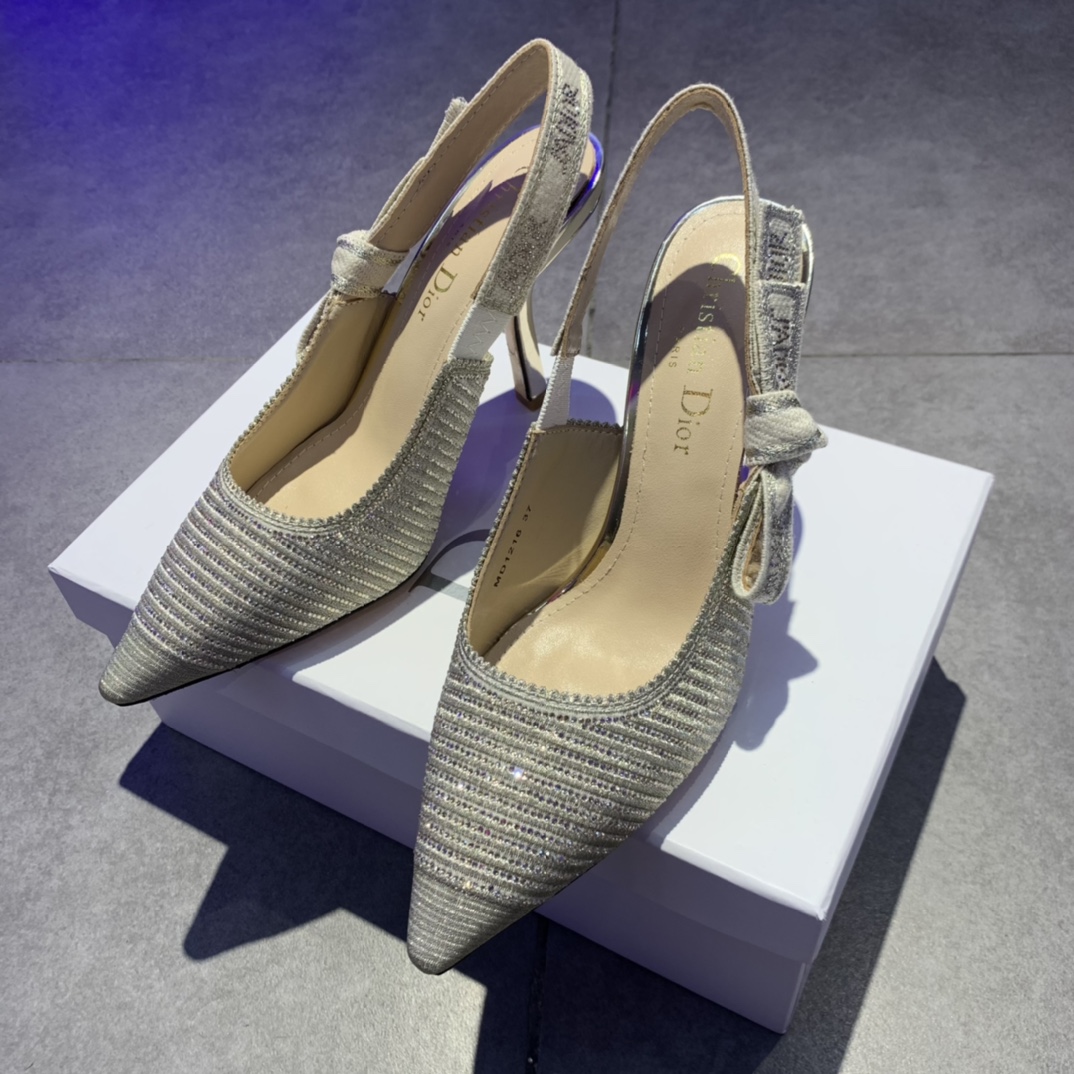 Dior J'Adior Slingback Pump With Heel Height Of 9.5cm - DopestKickz