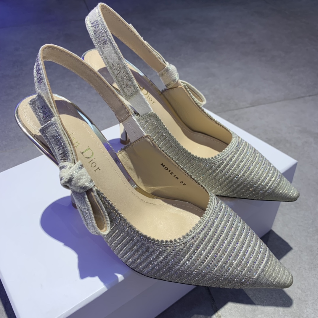 Dior J'Adior Slingback Pump With Heel Height Of 9.5cm - DopestKickz