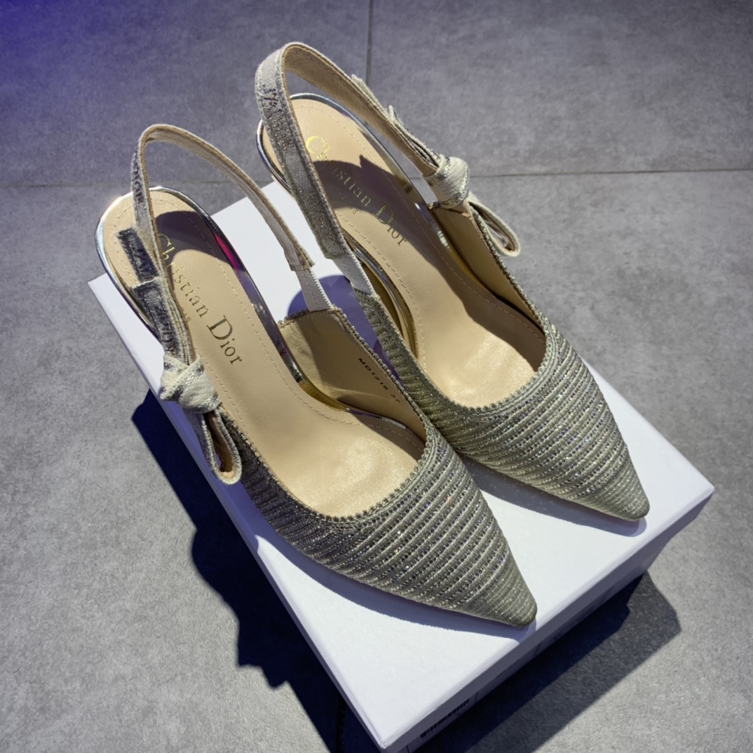 Dior J'Adior Slingback Pump With Heel Height Of 9.5cm - DopestKickz