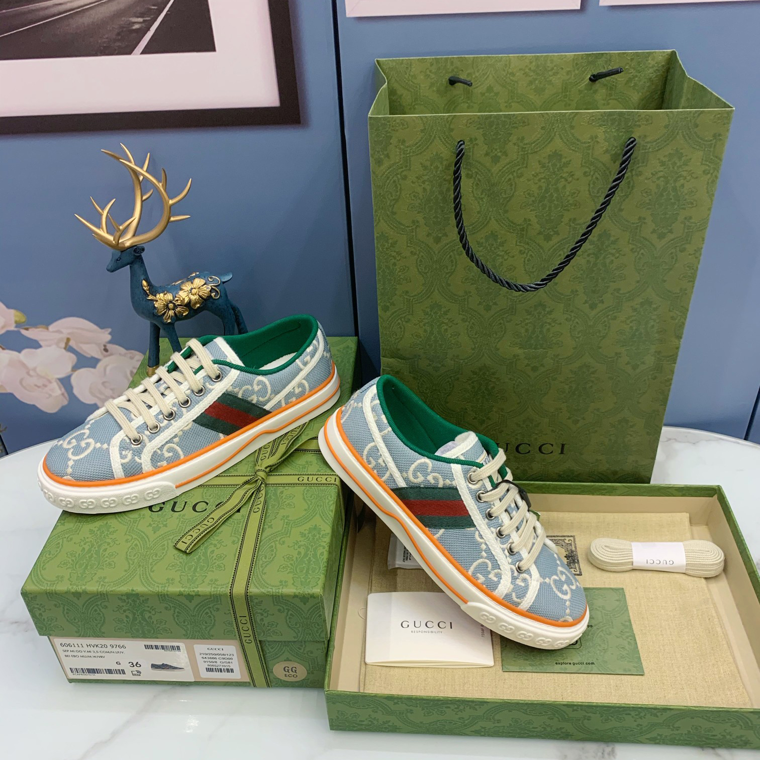 Gucci Tennis 1977 Sneaker - DopestKickz
