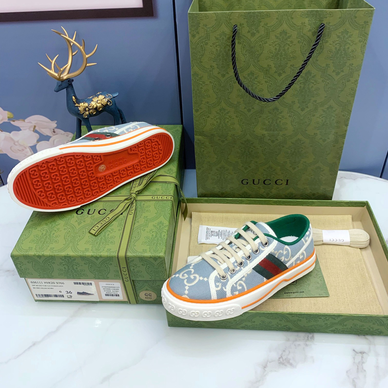 Gucci Tennis 1977 Sneaker - DopestKickz