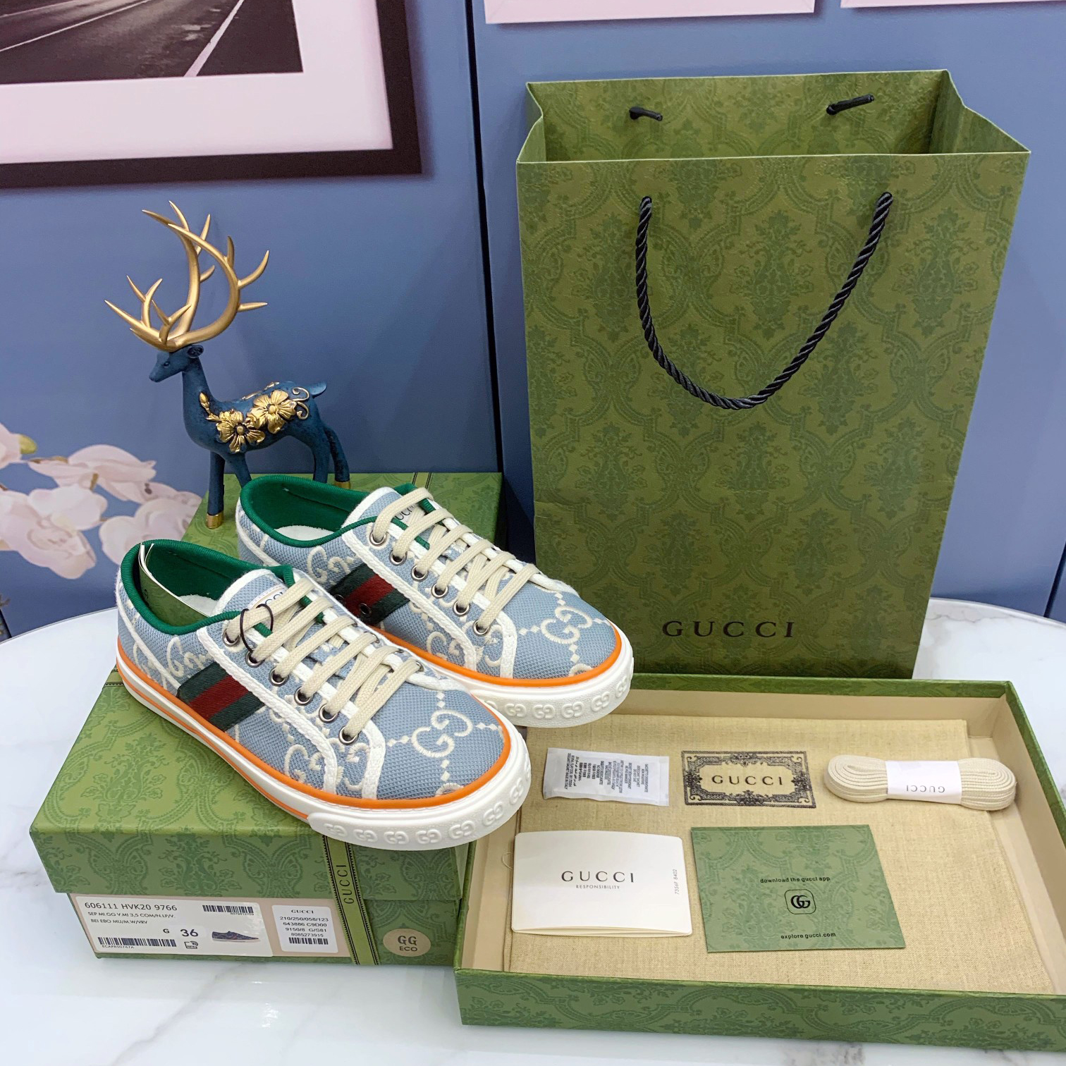 Gucci Tennis 1977 Sneaker - DopestKickz