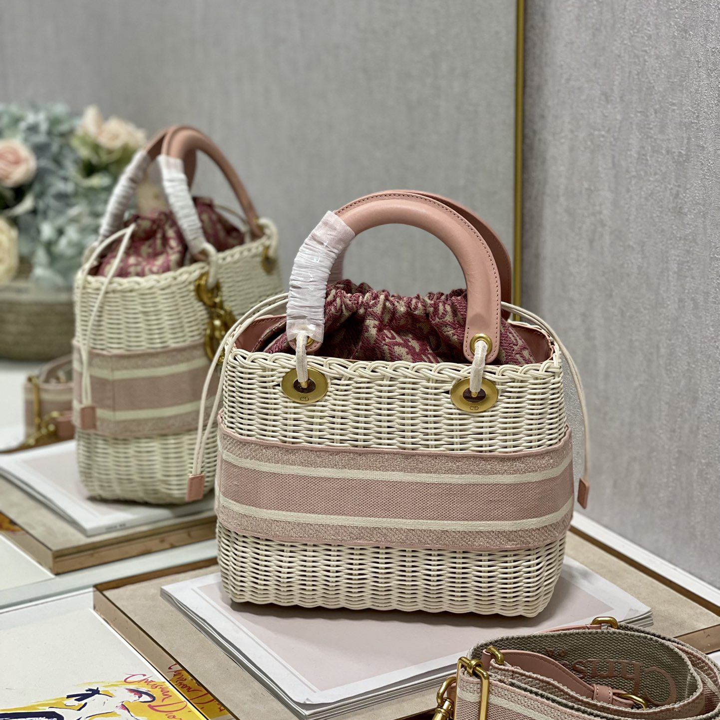 Dior Medium Lady Dior Bag(24-20-11cm) - DopestKickz