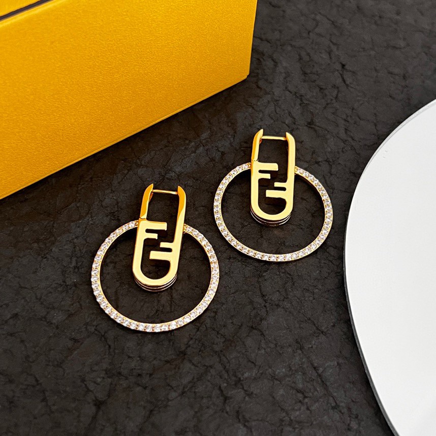 Fendi O’Lock Earrings - DopestKickz