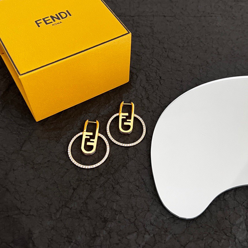 Fendi O’Lock Earrings - DopestKickz