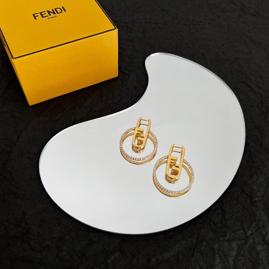 Fendi O’Lock Earrings - DopestKickz
