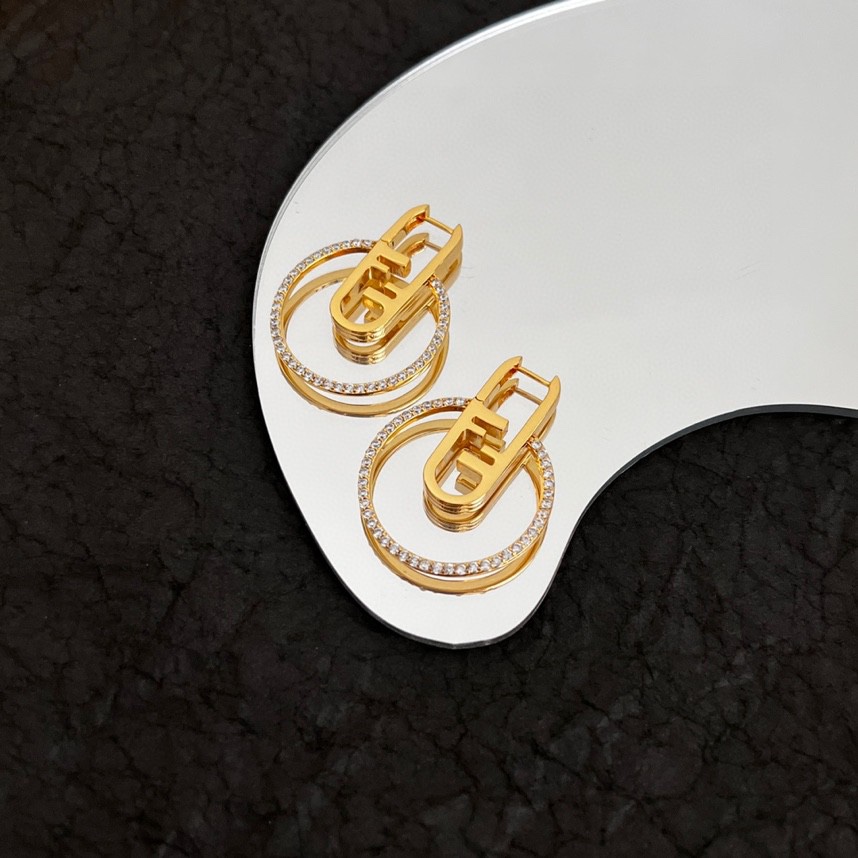 Fendi O’Lock Earrings - DopestKickz