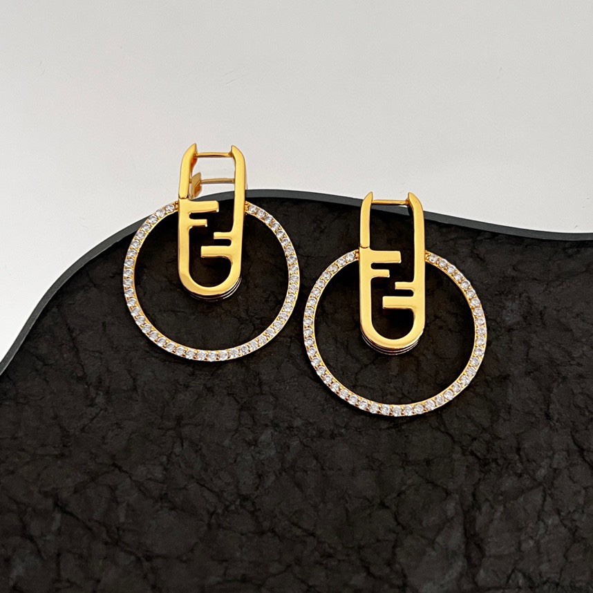 Fendi O’Lock Earrings - DopestKickz