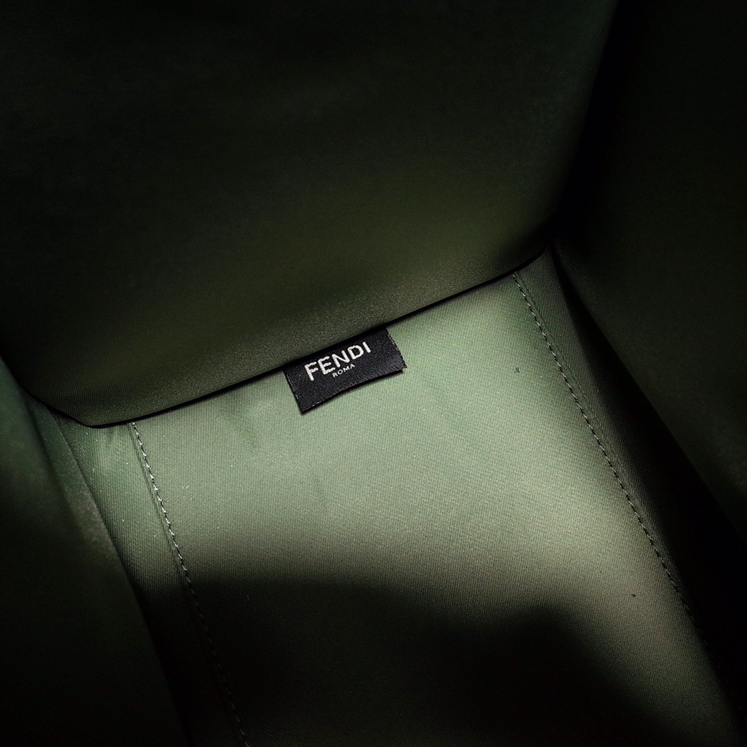 Fendi Sunshine Medium Shopper Bag In Green(35-31-17cm)  8BH386 - DopestKickz