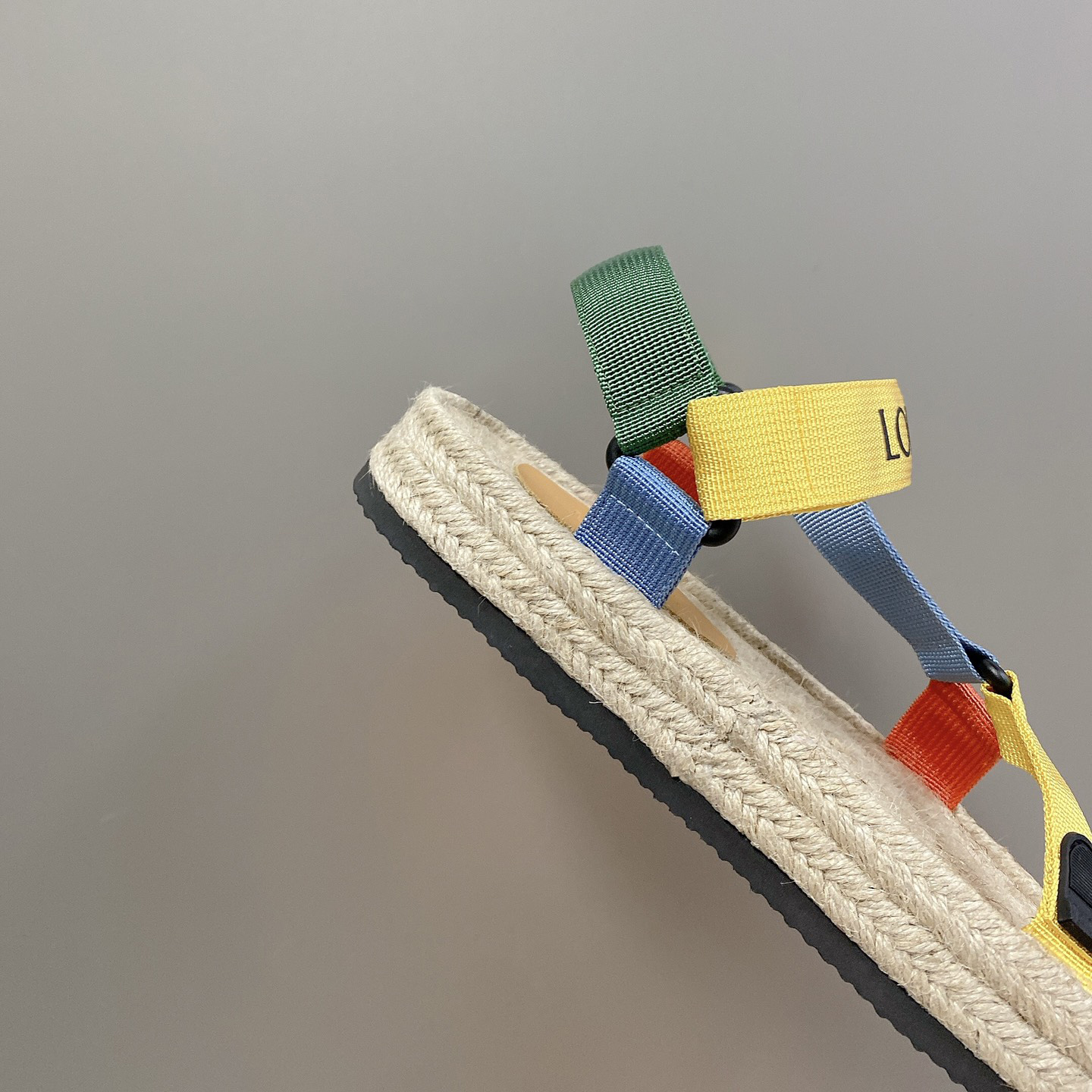 Loewe Strappy Espadrille In Nylon - DopestKickz