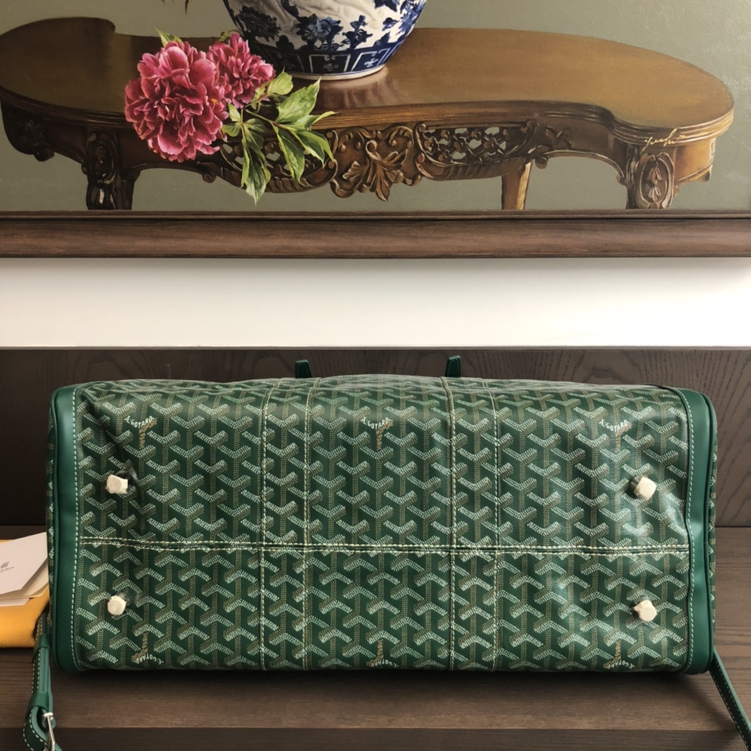 Goyard Luggage Boeing Travelling Bag Green(48-23-22cm) - DopestKickz