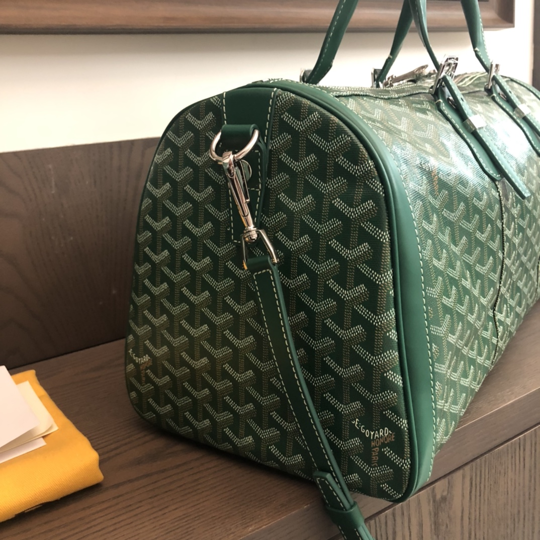 Goyard Luggage Boeing Travelling Bag Green(48-23-22cm) - DopestKickz