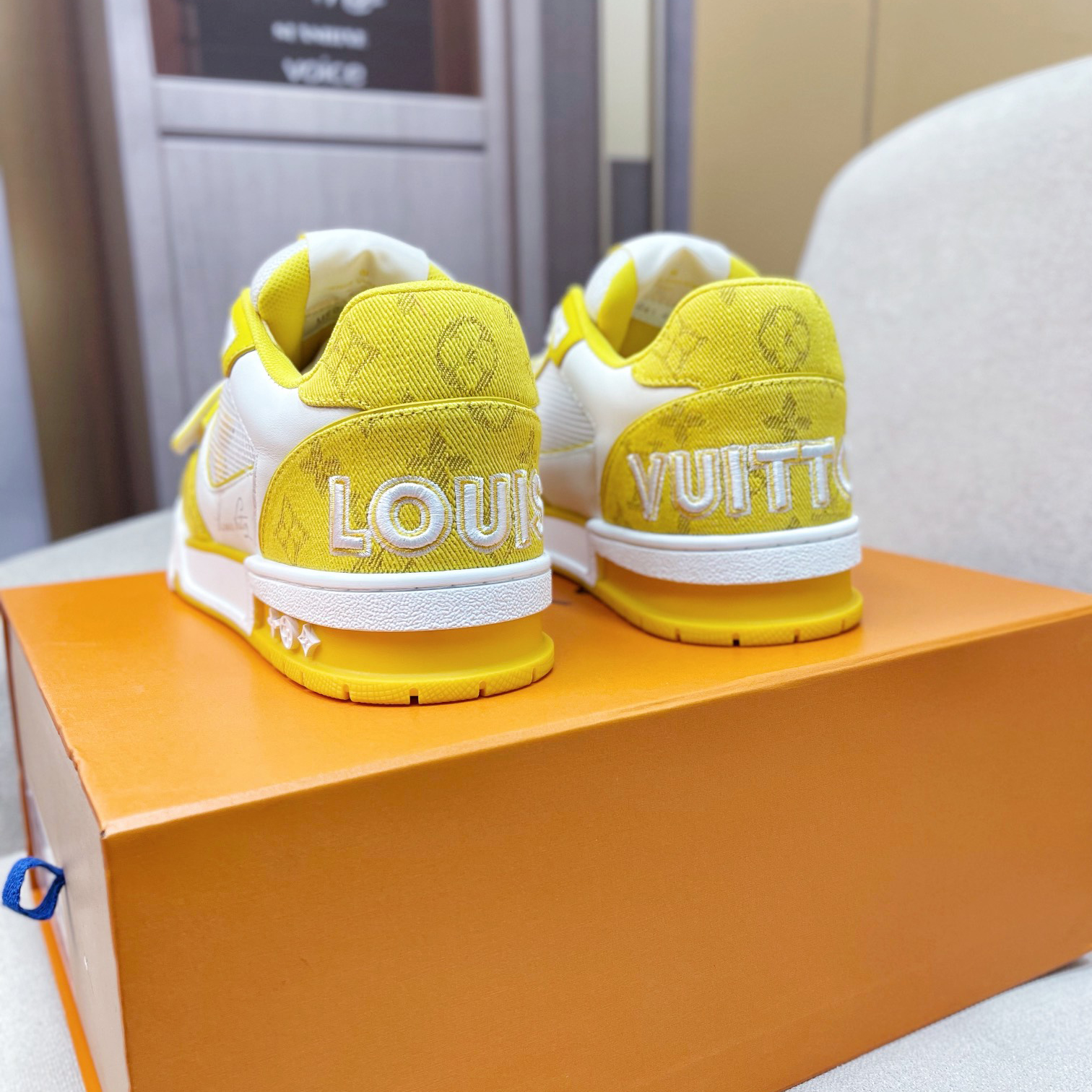 Louis Vuitton Trainer Sneaker - DopestKickz