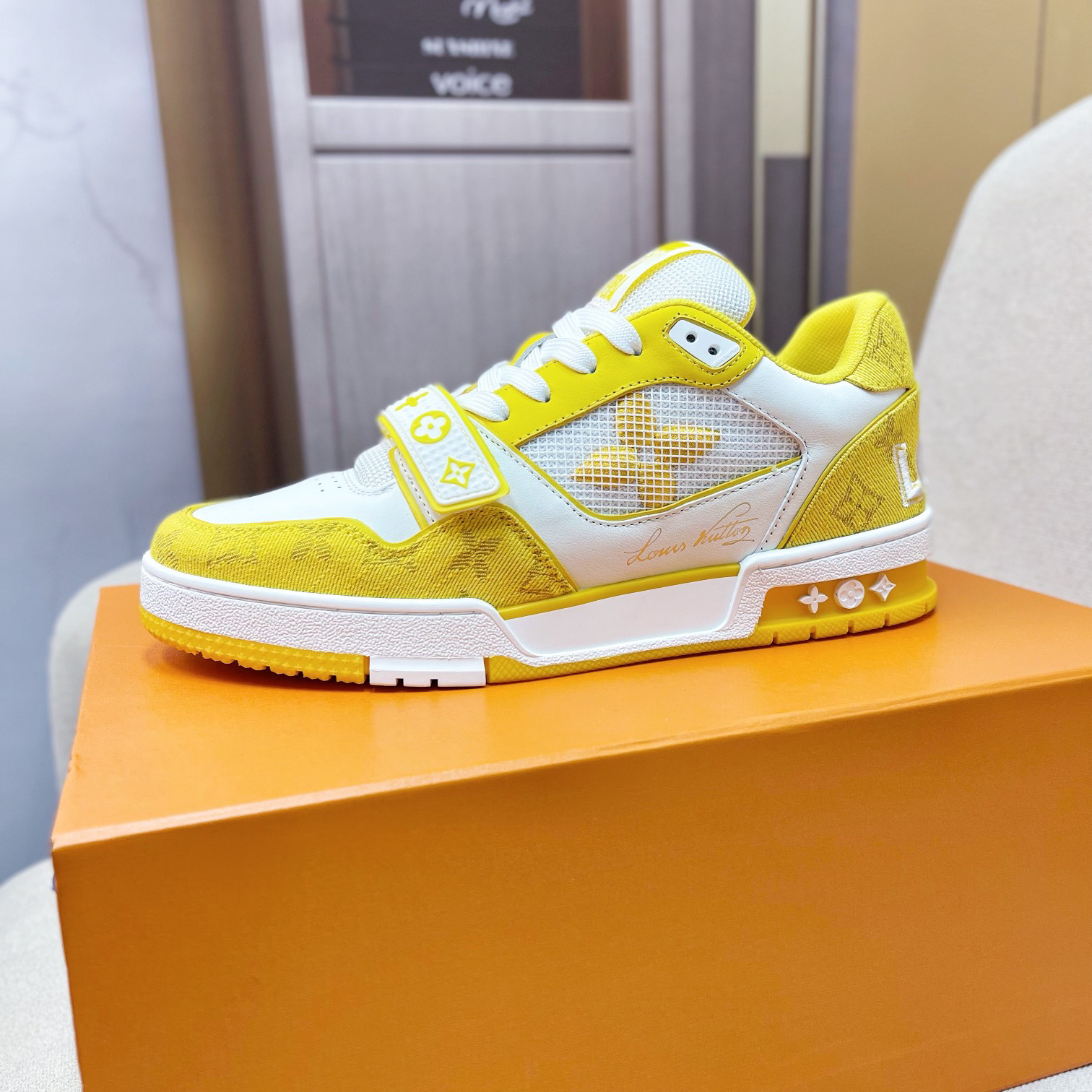 Louis Vuitton Trainer Sneaker - DopestKickz