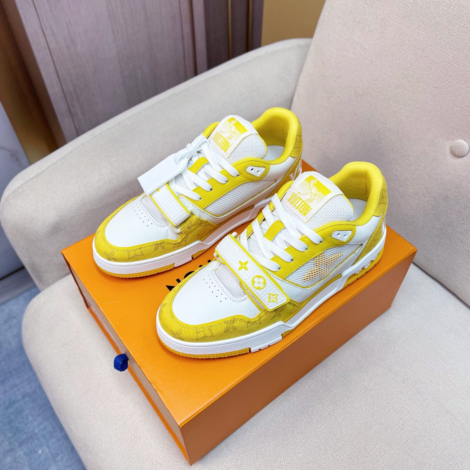 Louis Vuitton Trainer Sneaker - DopestKickz