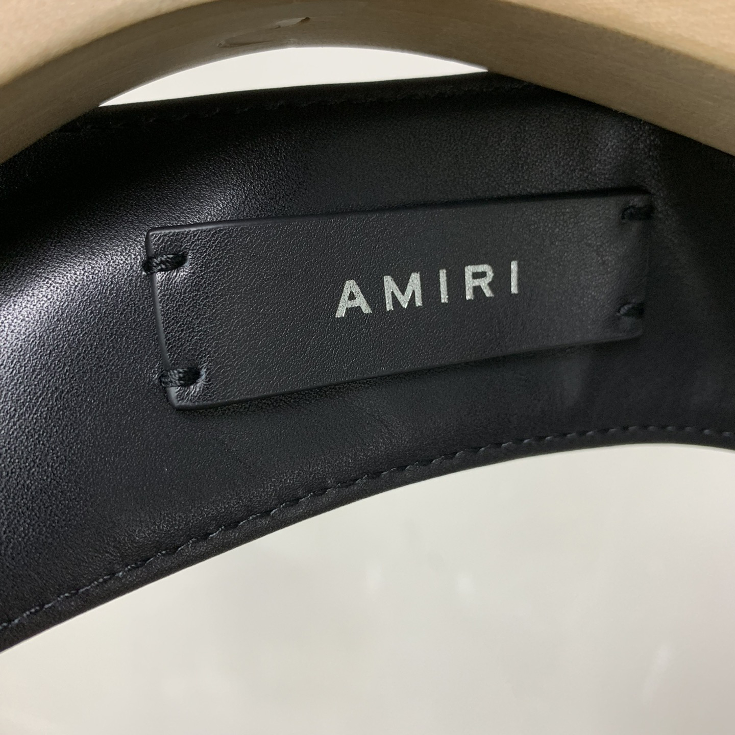 Amiri Black Leather Harness Bag - DopestKickz