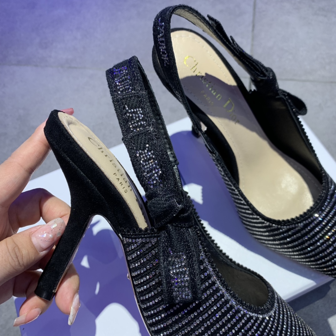 Dior J'Adior Slingback Pump With Heel Height Of 9.5cm - DopestKickz