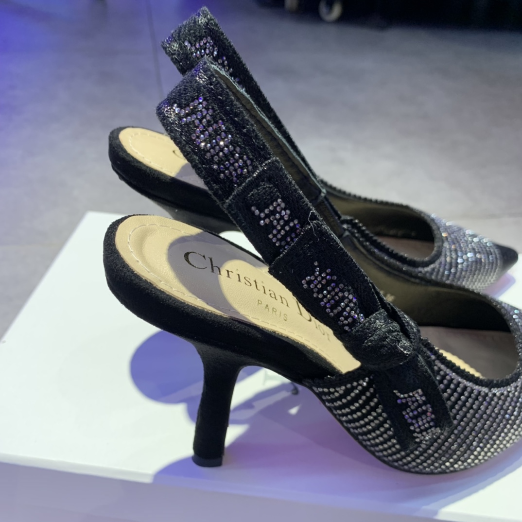 Dior J'Adior Slingback Pump With Heel Height Of 9.5cm - DopestKickz