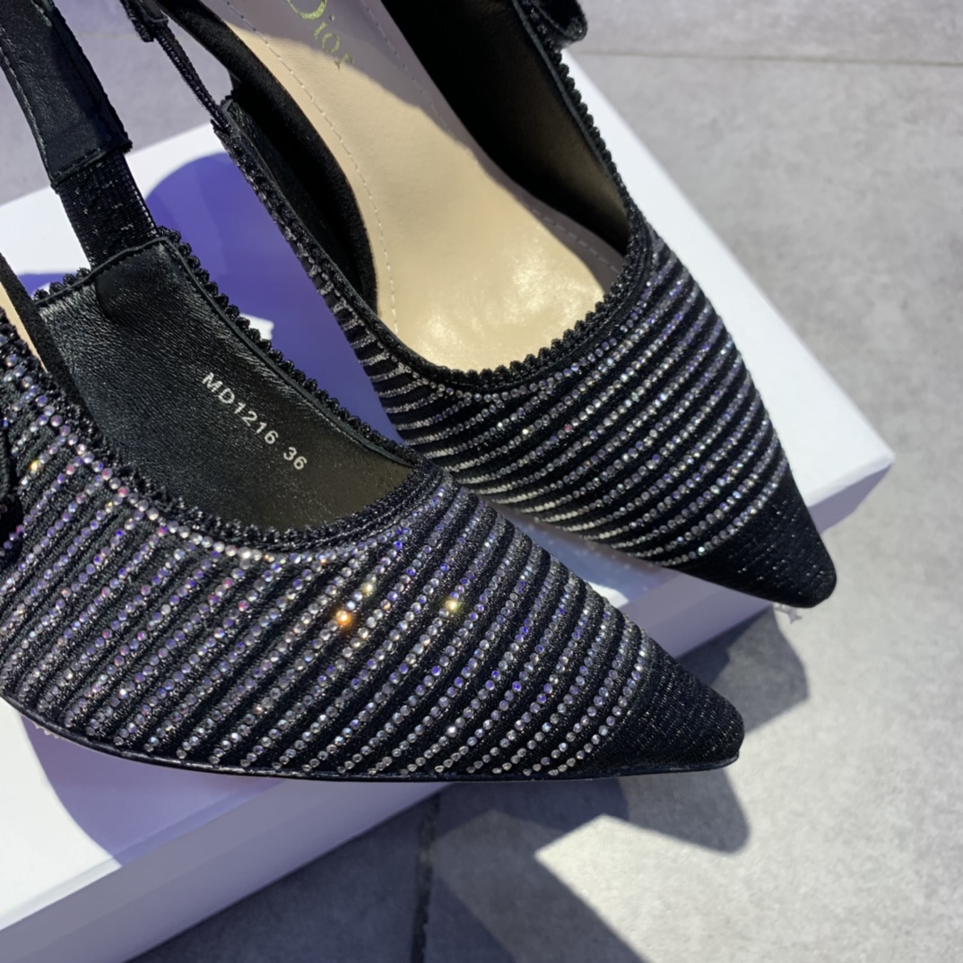 Dior J'Adior Slingback Pump With Heel Height Of 9.5cm - DopestKickz