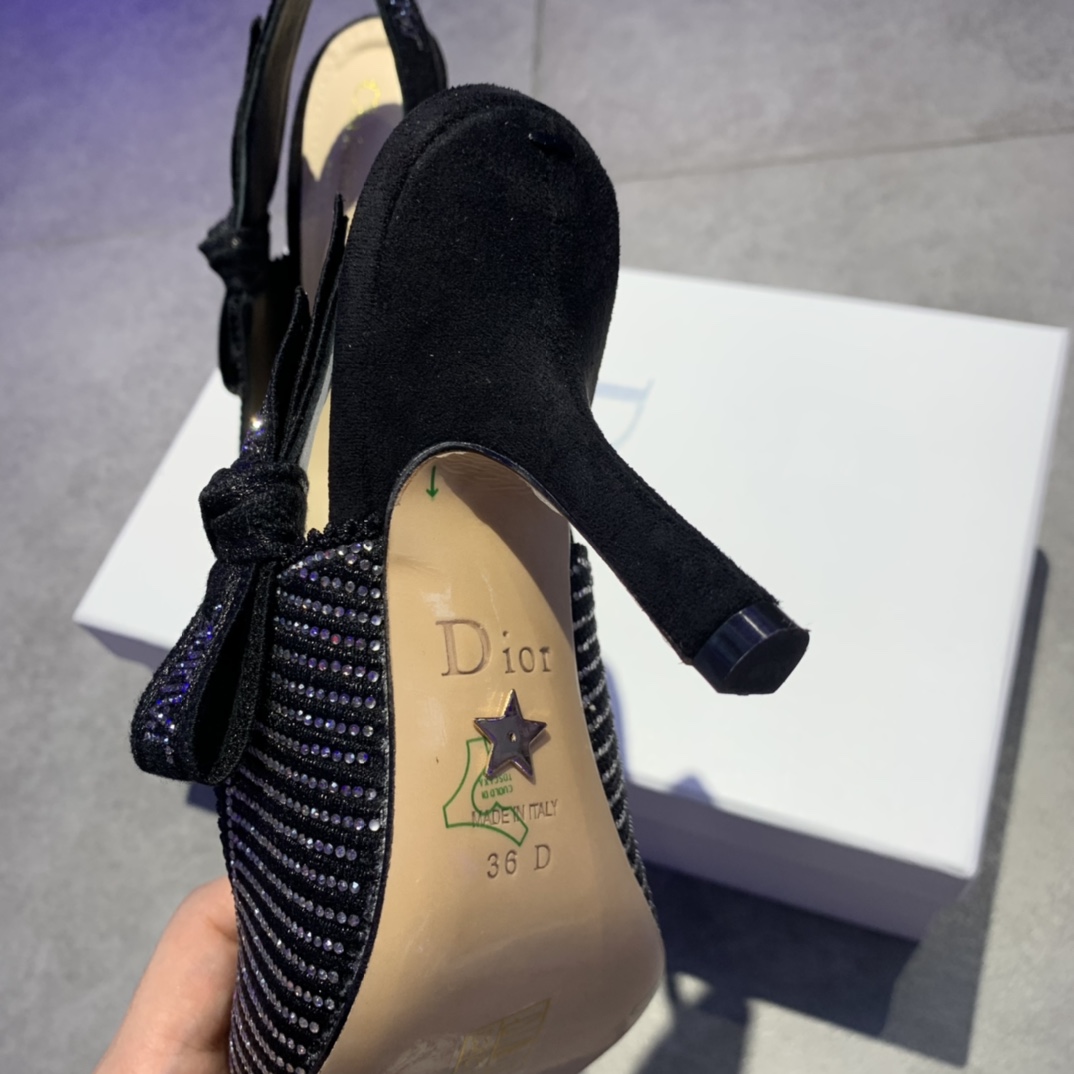 Dior J'Adior Slingback Pump With Heel Height Of 9.5cm - DopestKickz