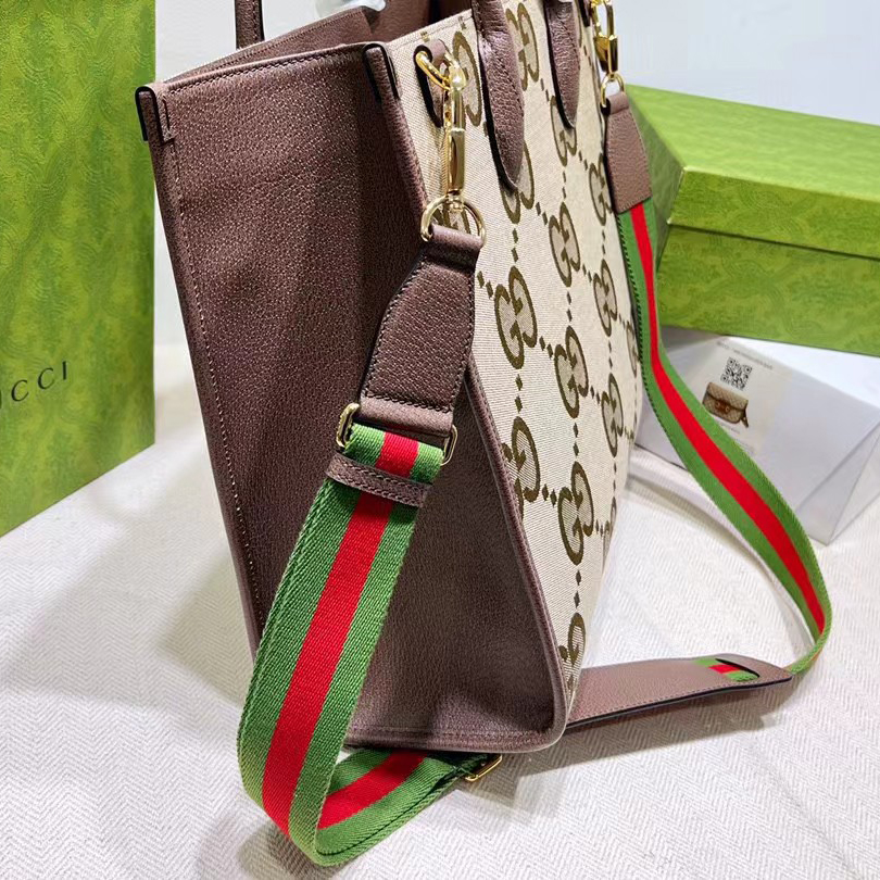 Gucci Tote Bag With Jumbo GG(37-32.5-15cm) - DopestKickz