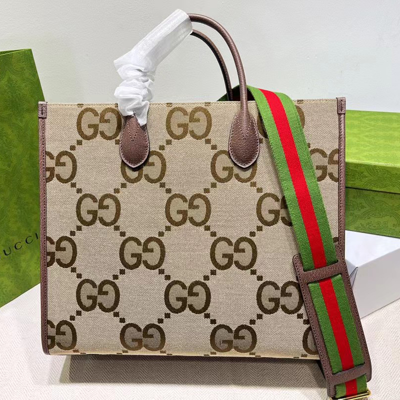 Gucci Tote Bag With Jumbo GG(37-32.5-15cm) - DopestKickz