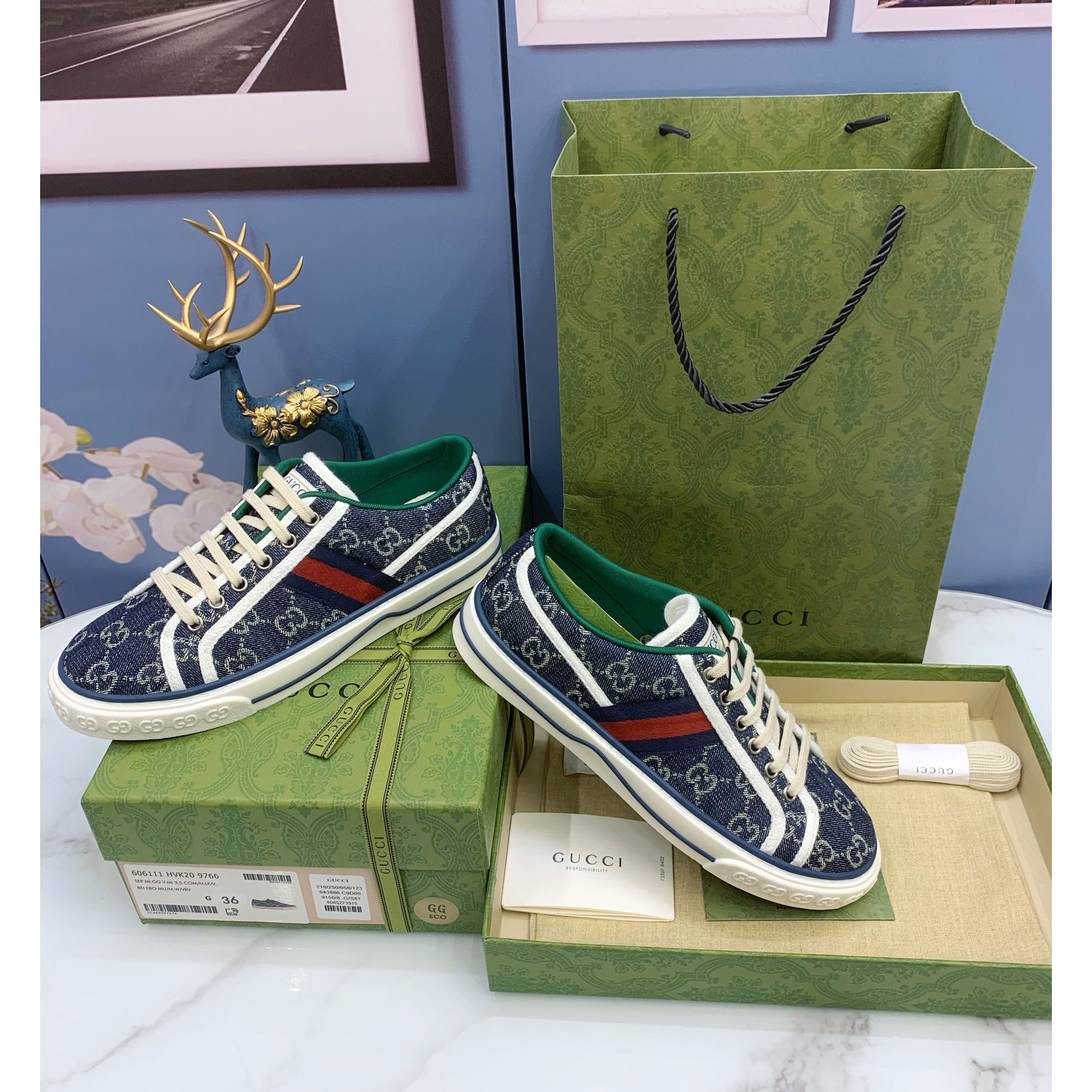 Gucci Tennis 1977 Sneaker - DopestKickz