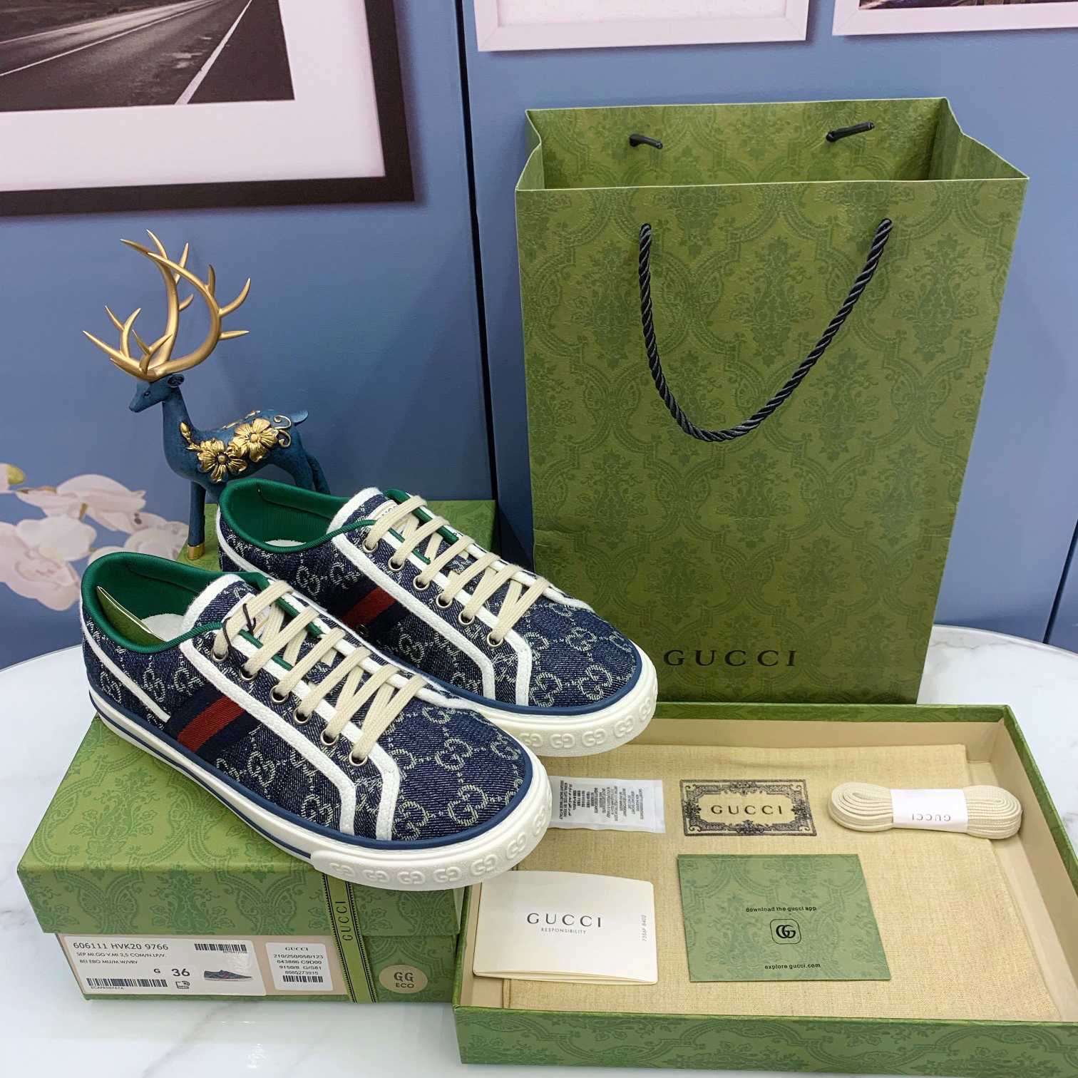 Gucci Tennis 1977 Sneaker - DopestKickz