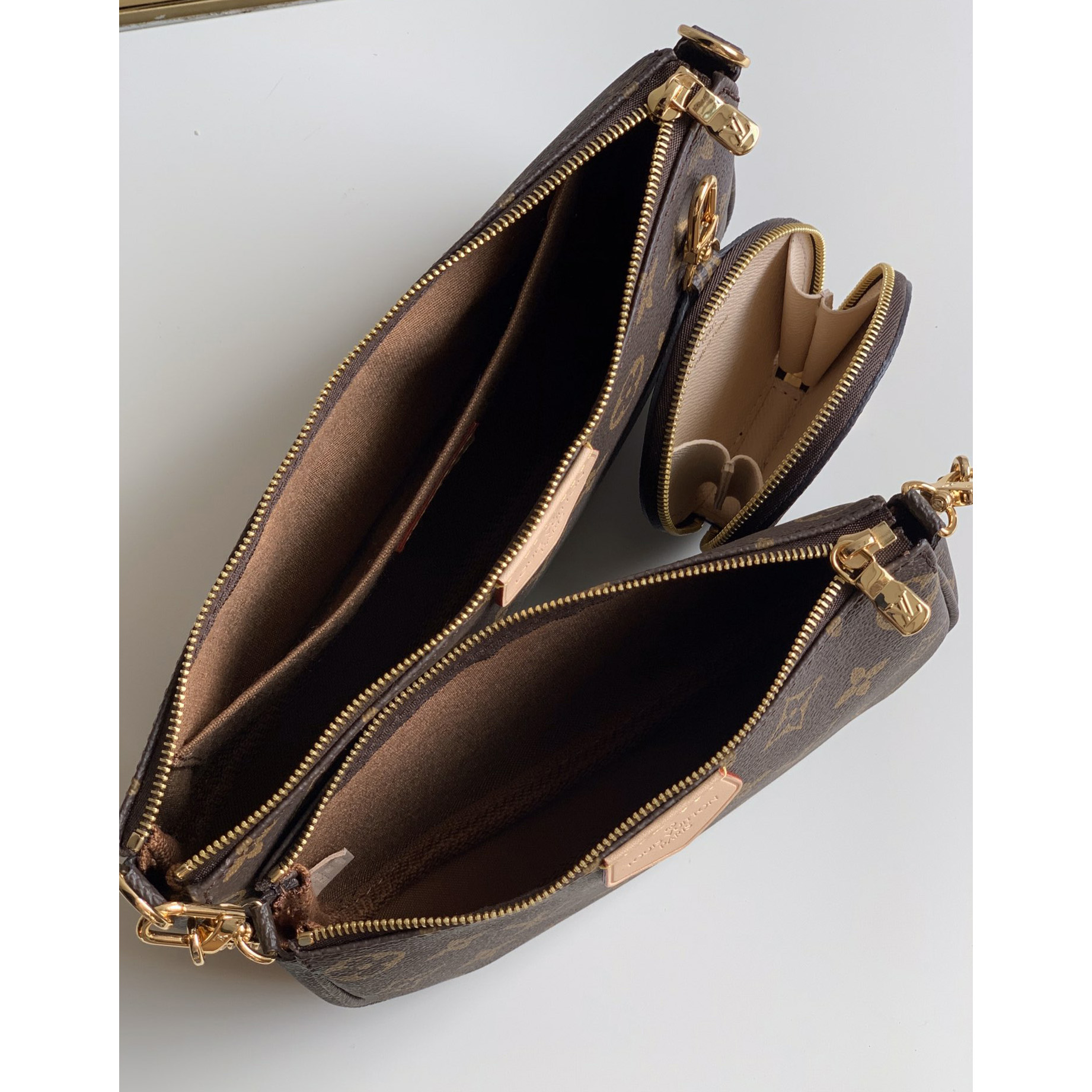 Louis Vuitton Multi Pochette Accessoires(24-13-5cm/19-11-4cm/9-2-1cm) - DopestKickz