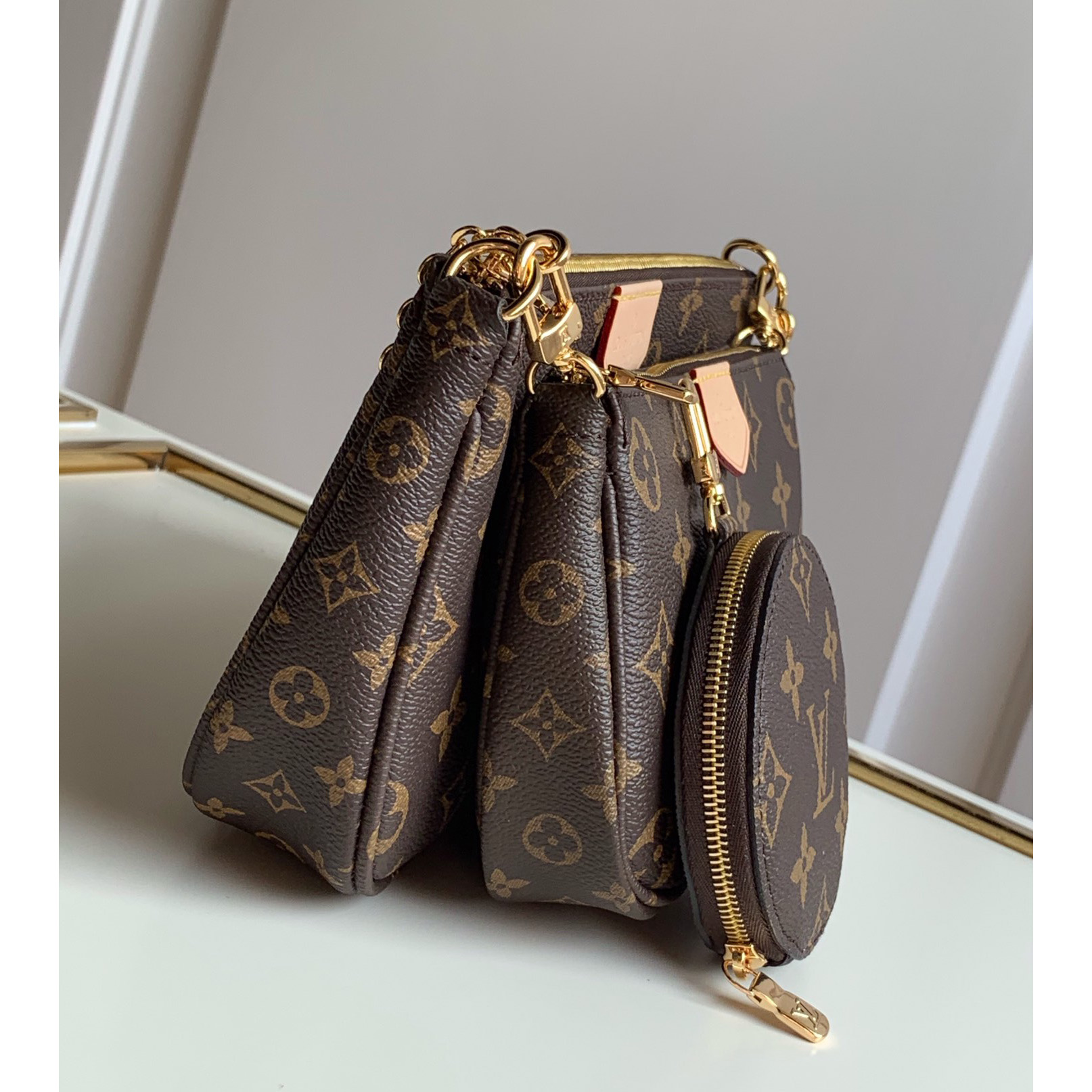 Louis Vuitton Multi Pochette Accessoires(24-13-5cm/19-11-4cm/9-2-1cm) - DopestKickz