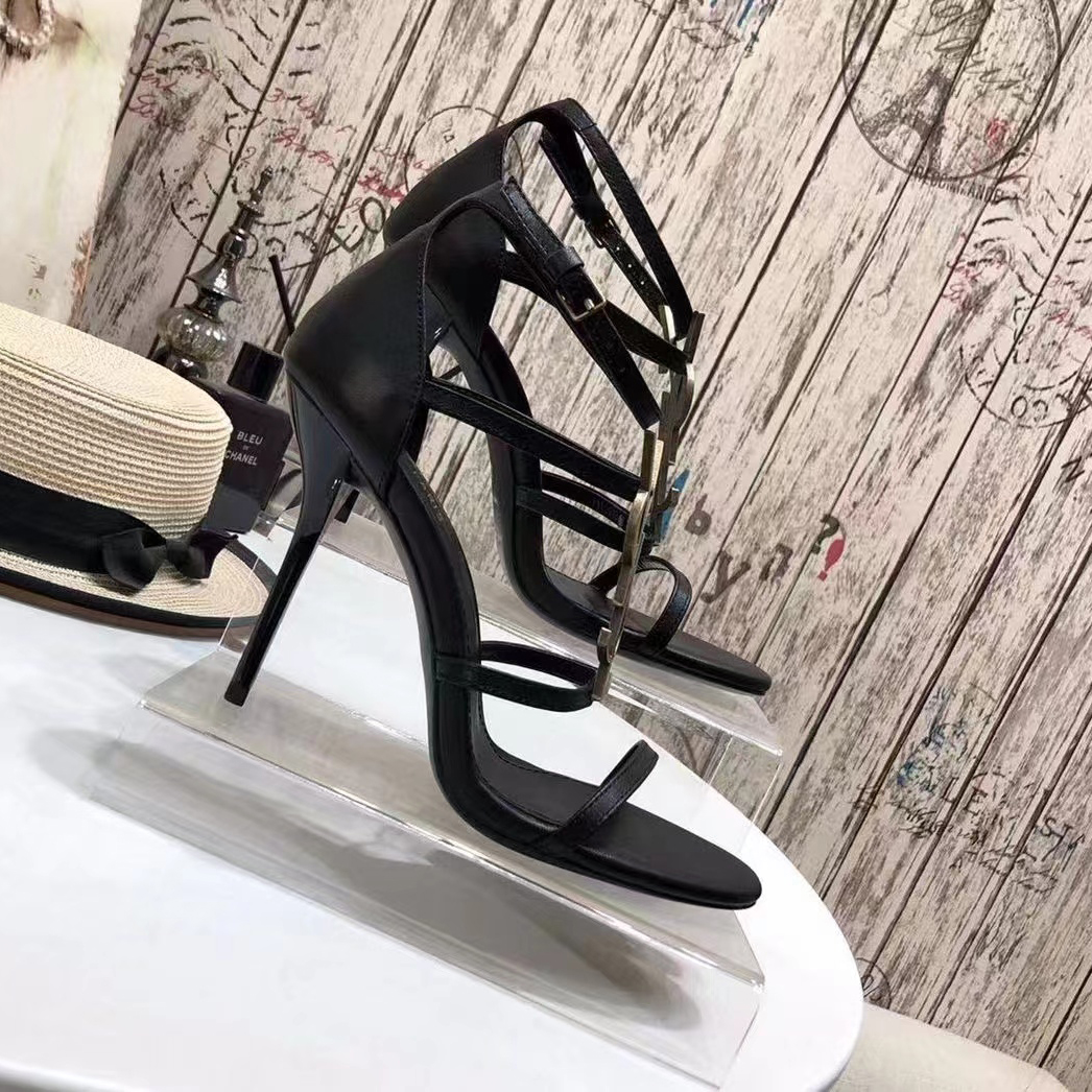 Saint Laurent High Heeled Sandals - DopestKickz
