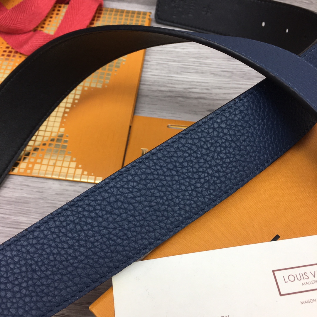 Louis Vuitton Shape 40MM Reversible Belt - DopestKickz