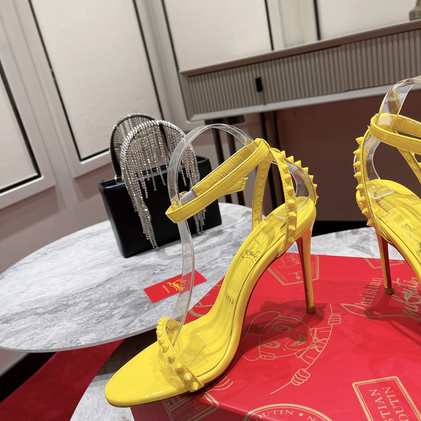 Christian Louboutin So Me Sandal 100MM - DopestKickz