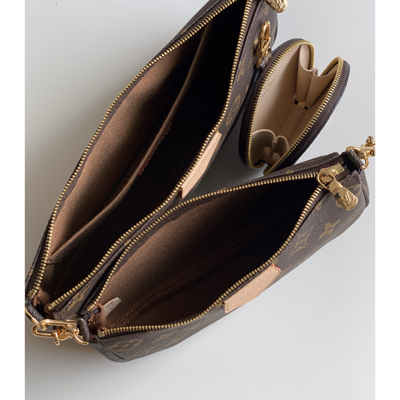 Louis Vuitton Multi Pochette Accessoires(24-13-5cm/19-11-4cm/9-2-1cm) - DopestKickz