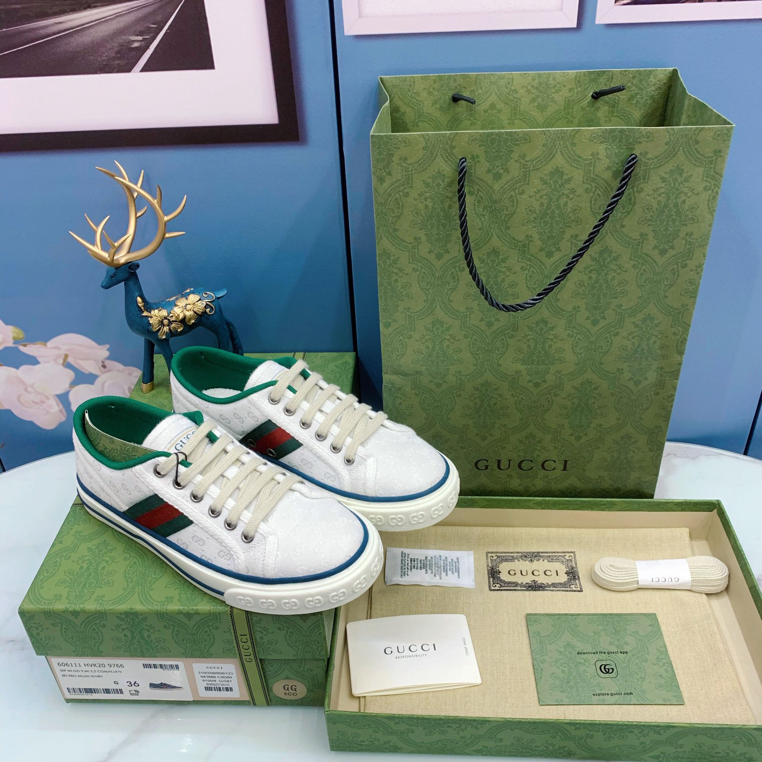 Gucci Tennis 1977 Sneaker - DopestKickz