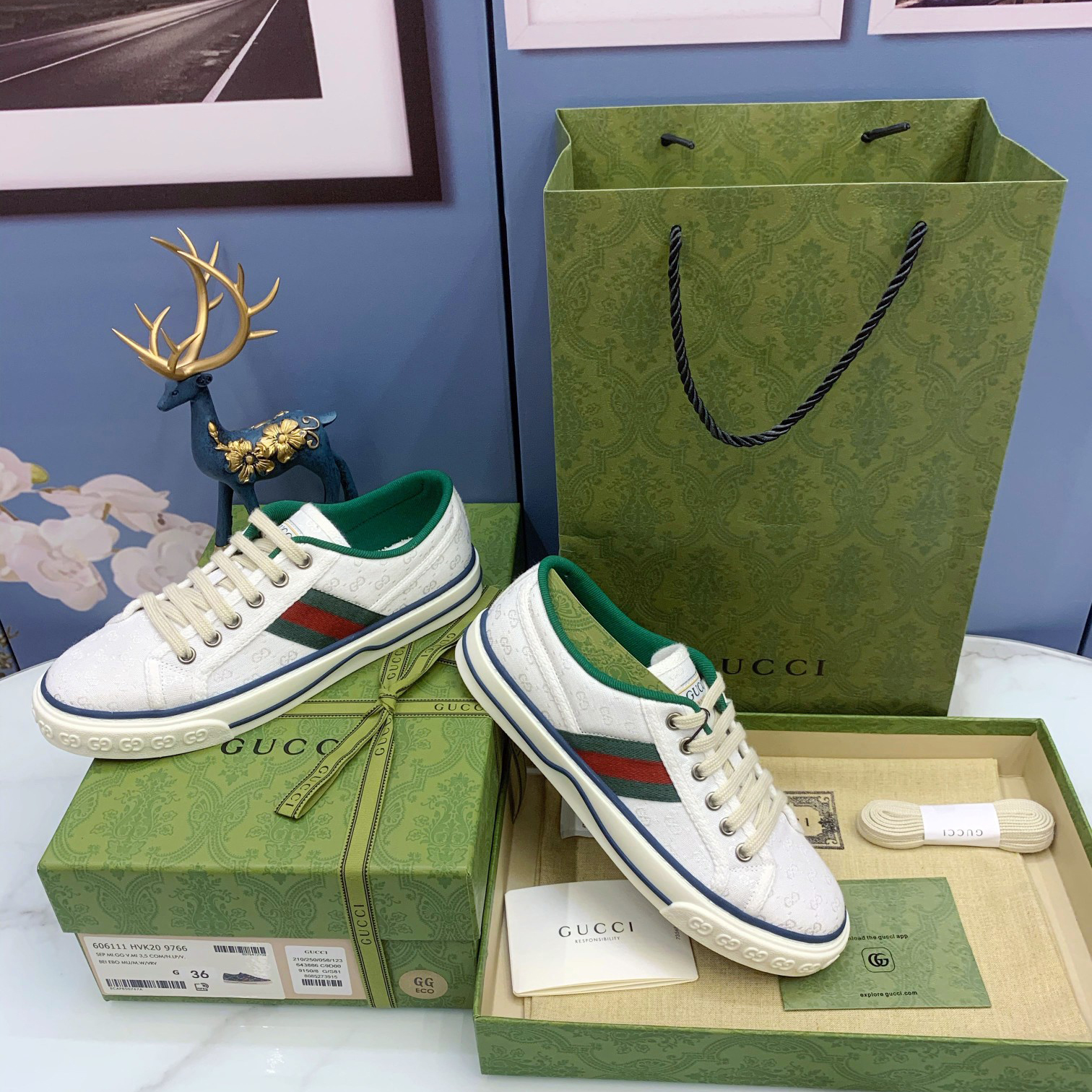 Gucci Tennis 1977 Sneaker - DopestKickz
