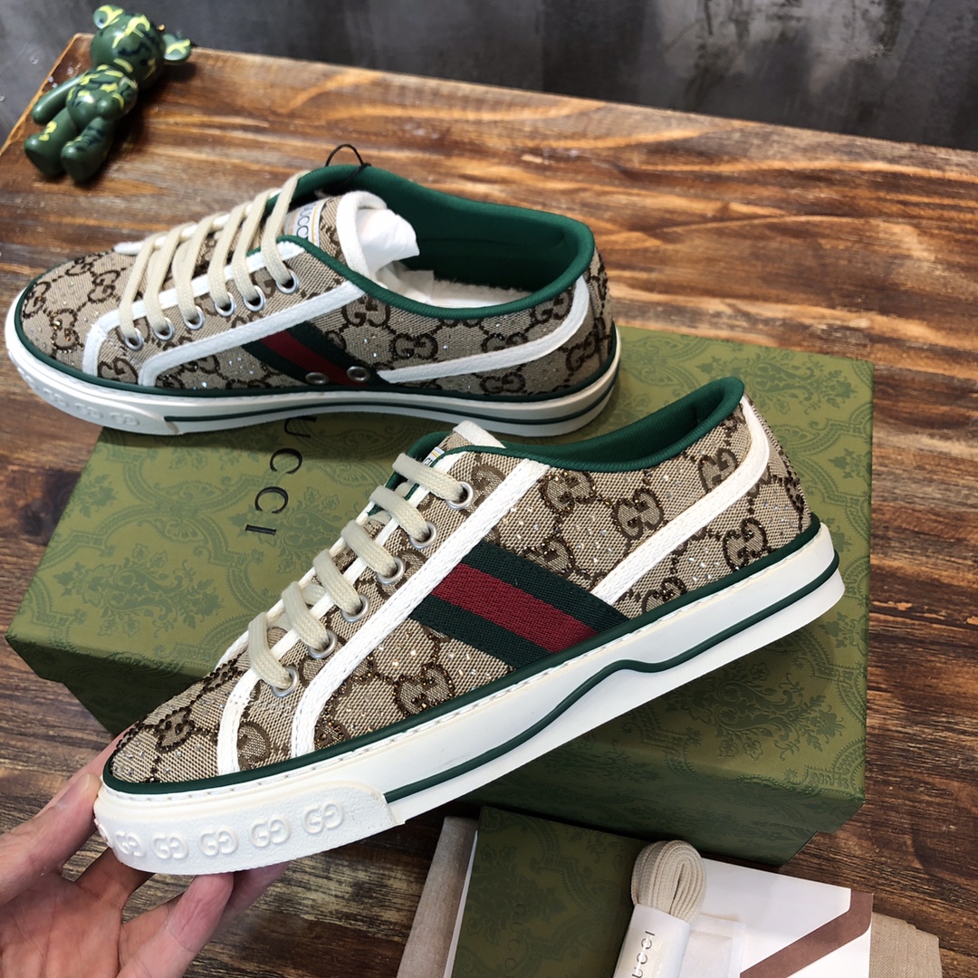 Gucci Tennis 1977 GG Multicolour Sneaker - DopestKickz