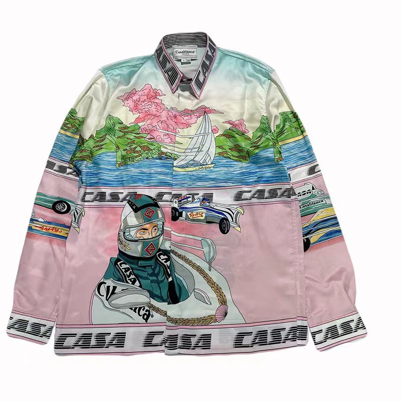 Casablanca Long Sleeves Shirt - DopestKickz
