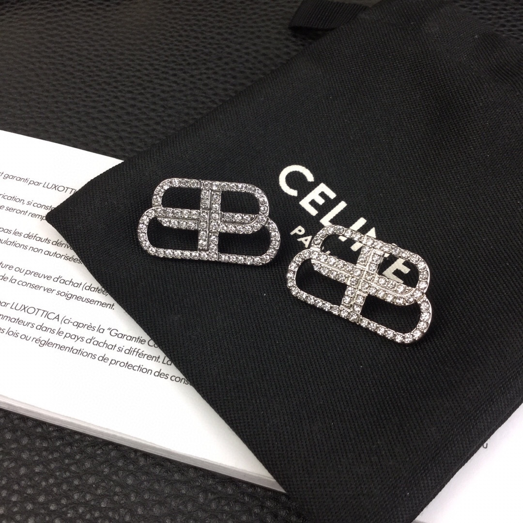 Balenciaga BB 2.0 Earrings - DopestKickz