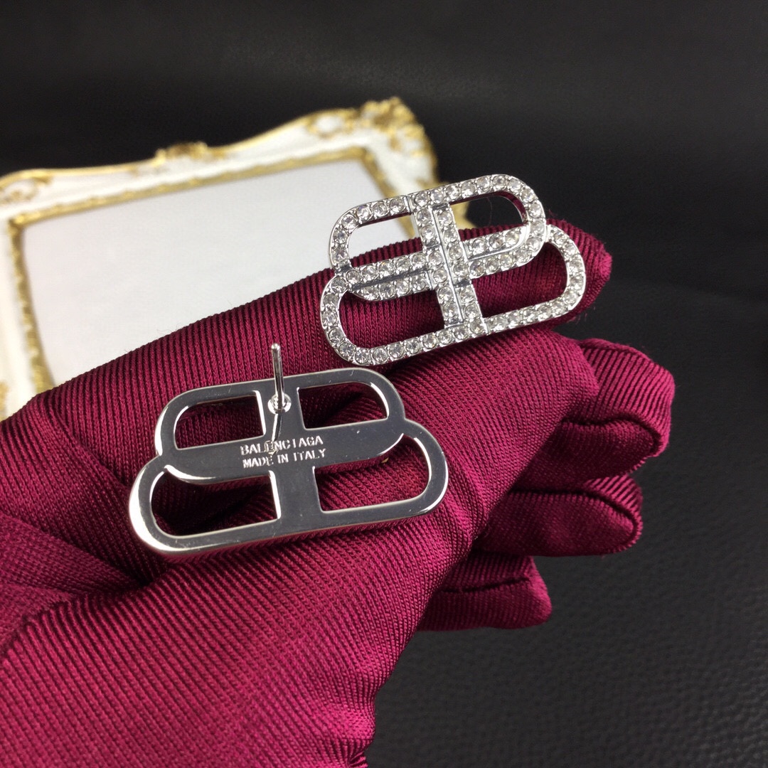 Balenciaga BB 2.0 Earrings - DopestKickz