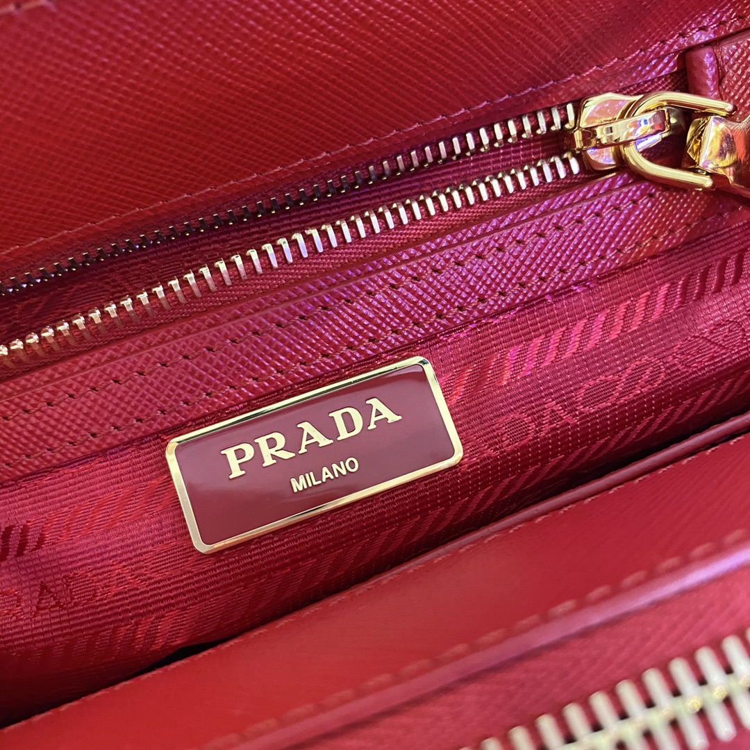 Prada Galleria Saffiano Leather Micro-Bag(20-14.5-9.5cm)   1BA906 - DopestKickz