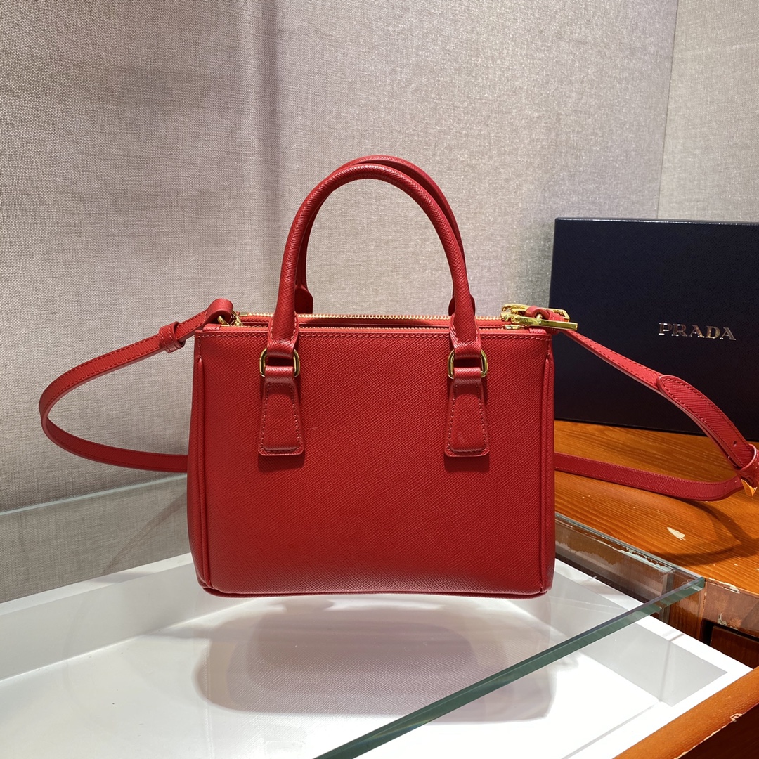 Prada Galleria Saffiano Leather Micro-Bag(20-14.5-9.5cm)   1BA906 - DopestKickz