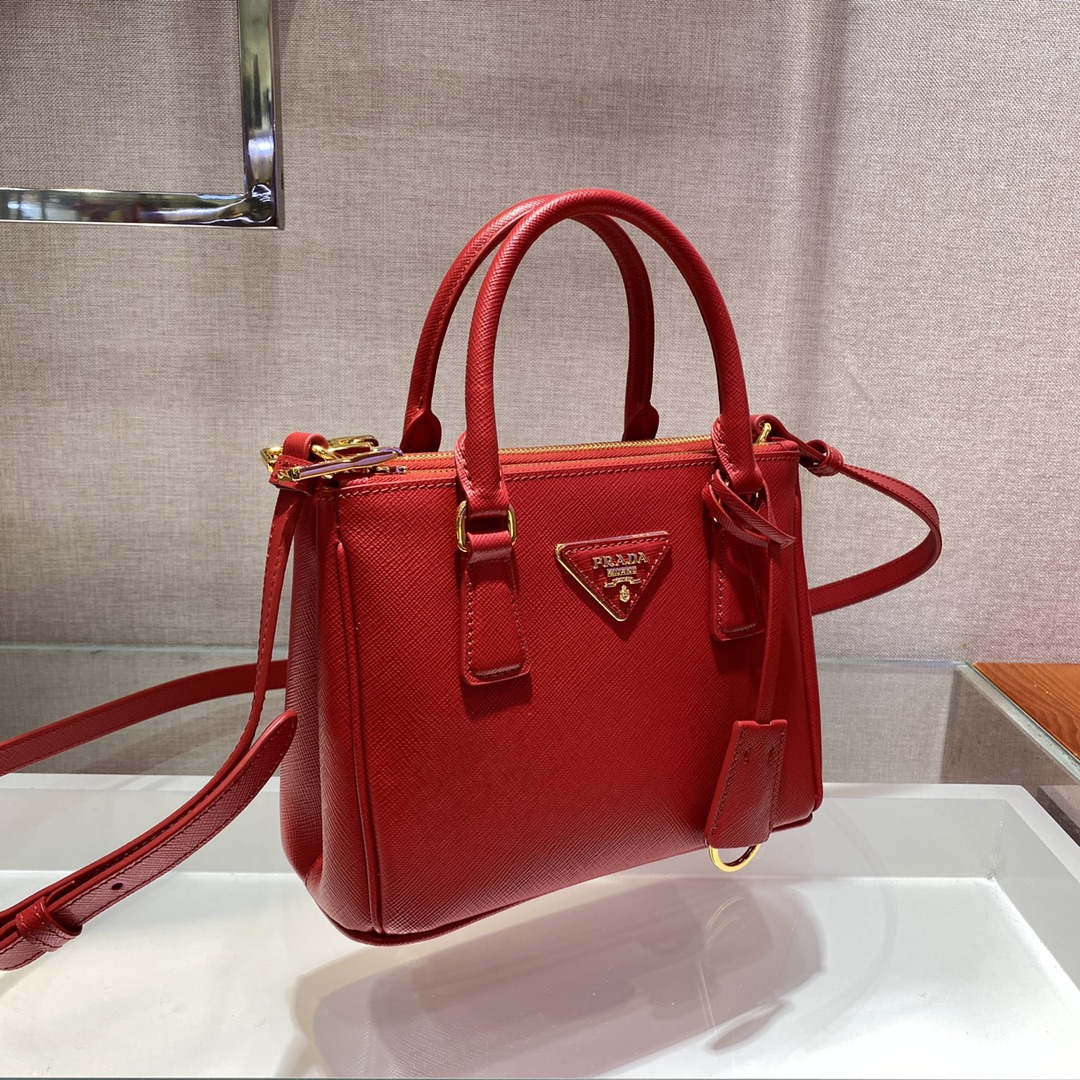 Prada Galleria Saffiano Leather Micro-Bag(20-14.5-9.5cm)   1BA906 - DopestKickz