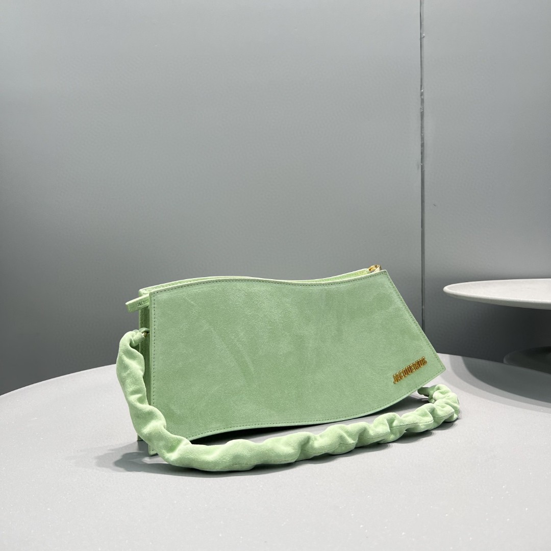 Jacquemus La Vague Ocean Curve Shoulder Bag(33-14.5-6cm) - DopestKickz