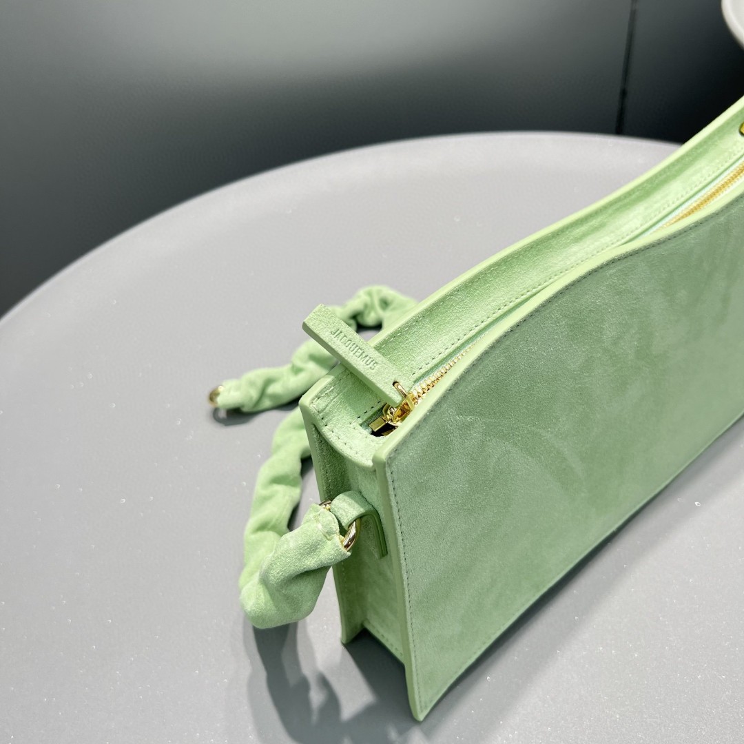 Jacquemus La Vague Ocean Curve Shoulder Bag(33-14.5-6cm) - DopestKickz